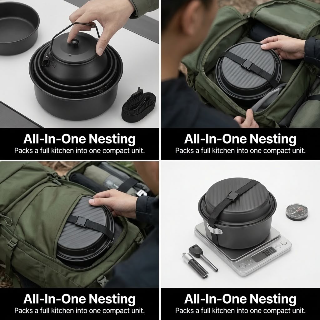 Outdoor Camping Cookware