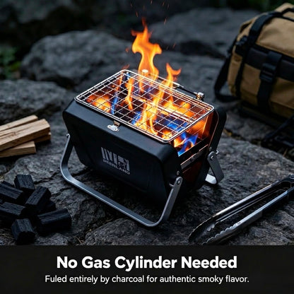 Outdoor Portable Folding Suitcase Grill