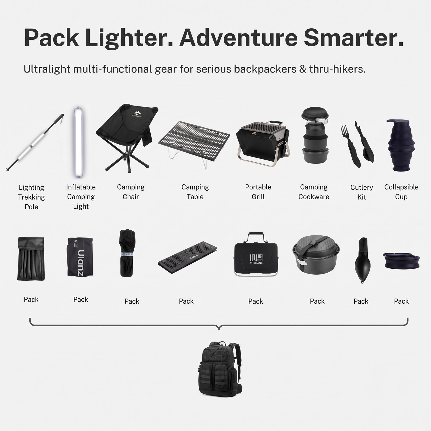 Outdoor Portable Folding Suitcase Grill